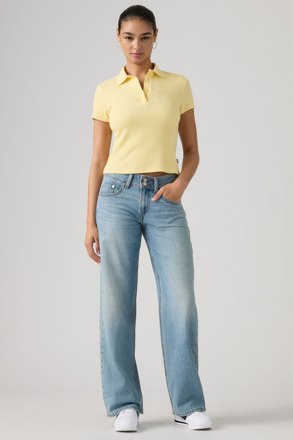 Levi's Lightweight Superlow Loose Cargo Jeans - Damen - Mittlere Waschung / Mittlere Waschung