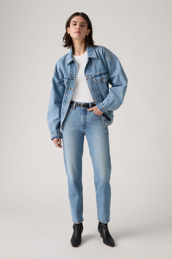 Levi's 501 Crop Jeans - Damen - Mittlere Waschung / Mittlere Waschung