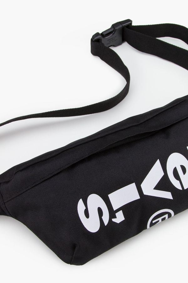 Levi's Small Bandana Sling Bag - Wordmark - Herren - Schwarz / Schwarz