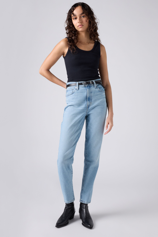 Levi's Mom Jeans mit hohem Bund - Damen - Helle Waschung / Helle Waschung