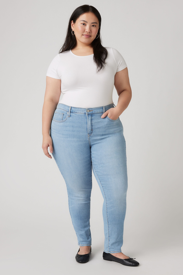 Levi's 311 Shaping Skinny Jeans (Plus-Größe) - Damen - Helle Waschung / Helle Waschung