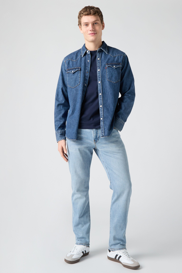 Levi's 502 Taper Jeans - Herren - Mittlere Waschung / Mittlere Waschung