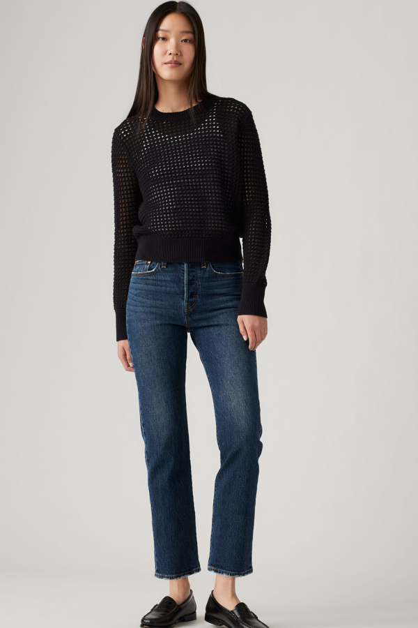 Levi's Wedgie Straight Jeans - Damen - Dunkle Waschung / Dunkle Waschung