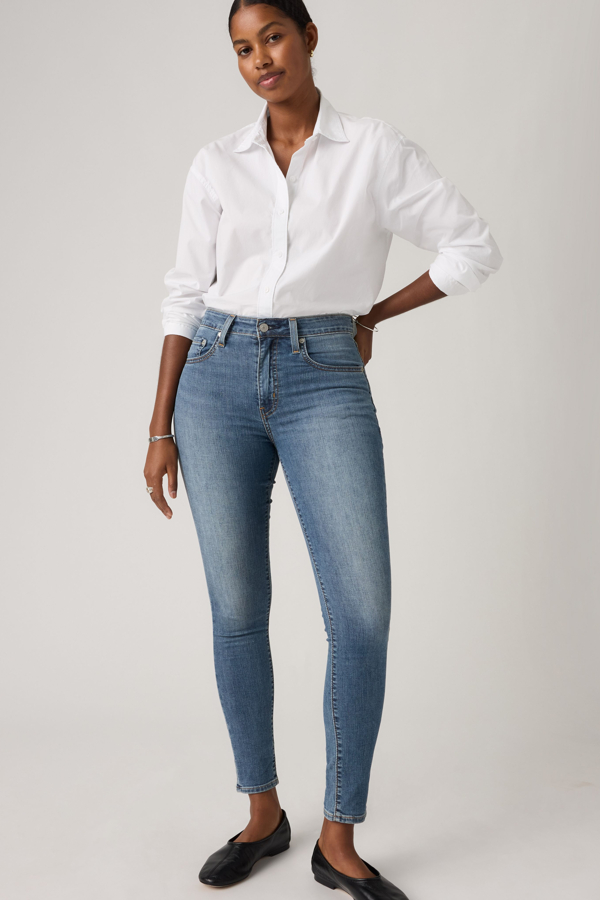 Levi's 721 Lightweight High Rise Skinny Jeans - Damen - Mittlere Waschung / Mittlere Waschung