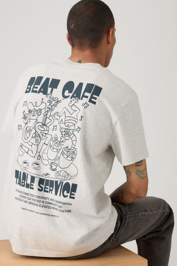 Levi's Relaxed Fit T-Shirt mit Grafik - Herren - Grau / Grau