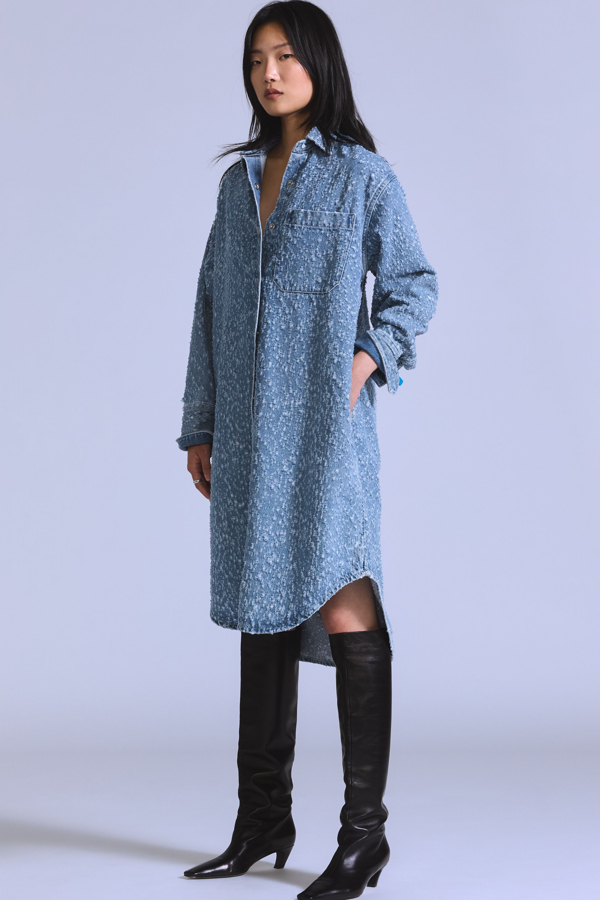 Levi's Denim Shirt Dress - Damen - Helle Waschung / Helle Waschung