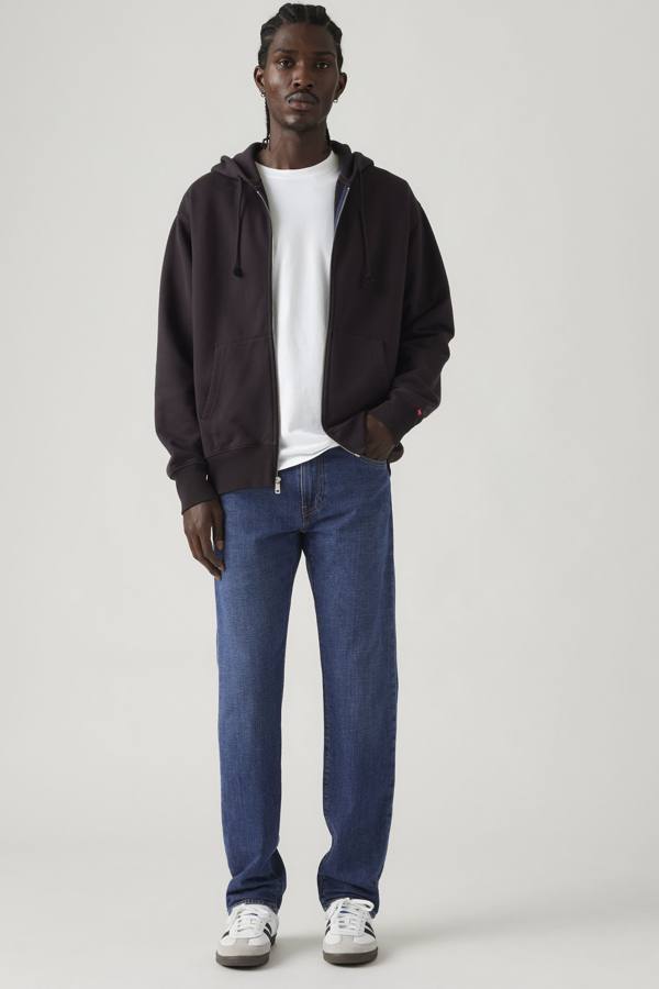 Levi's 511 Slim Jeans aus Linen+ Denim - Herren - Dunkle Waschung / Dunkle Waschung