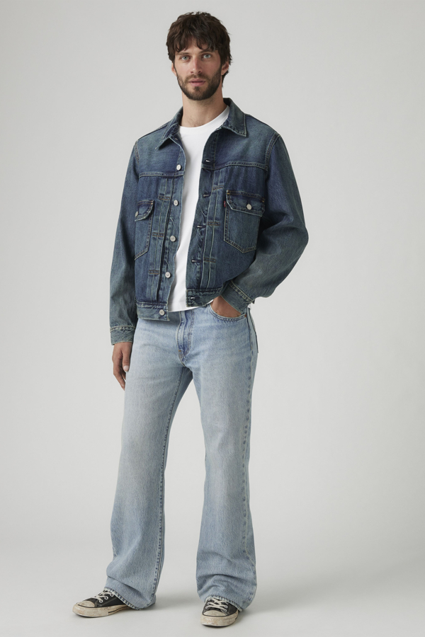 Levi's 567 Relaxed Flare Jeans - Herren - Helle Waschung / Helle Waschung