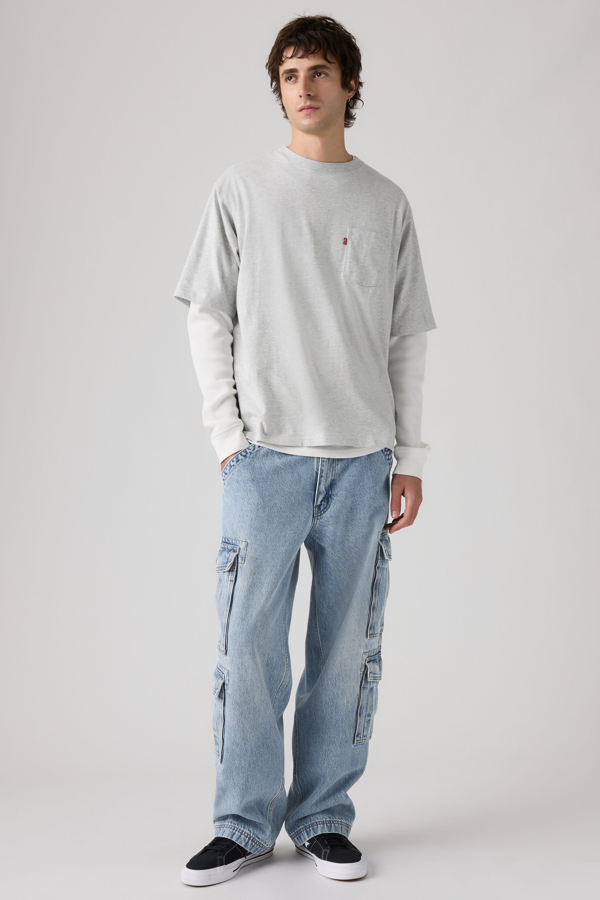 Levi's 578 Baggy Cargo-Jeans - Herren - Helle Waschung / Helle Waschung