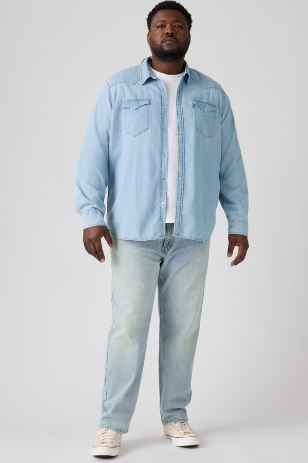 Levi's 502 Taper Jeans (Big & Tall) - Herren - Helle Waschung / Helle Waschung