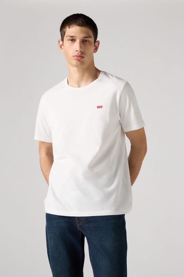 Levi's Original Housemark T-Shirt - Herren - Weiß / Weiß