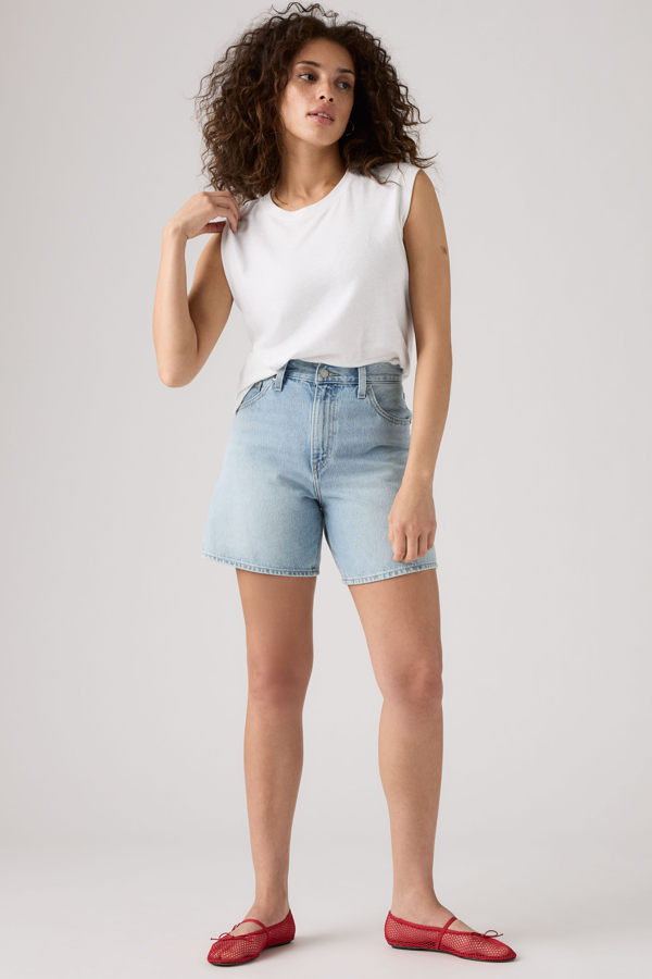 Levi's High-Rise Baggy Shorts - Damen - Mittlere Waschung / Mittlere Waschung