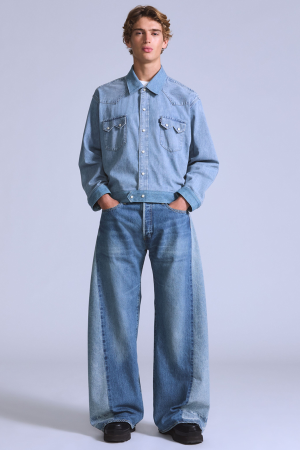 Levi's 1980's 501 Customized Jeans - Herren - Mittlere Waschung / Mittlere Waschung