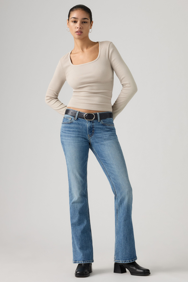 Levi's Low Slim Boot Jeans - Damen - Mittlere Waschung / Mittlere Waschung