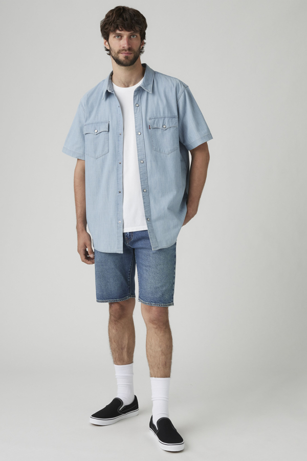 Levi's 405 Standard Shorts - Herren - Mittlere Waschung / Mittlere Waschung