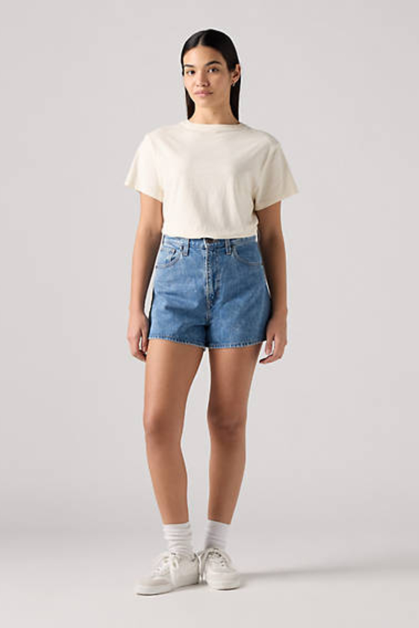 Levi' Short Mom Taille Haute Femme / Amazing