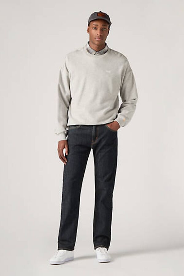 Levi's Jean 505 Regular - Homme - Bleu / Dark Rinse - 36X34