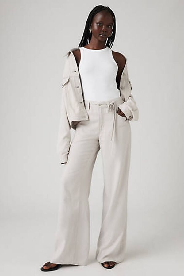 Levi' Jean Straight Femme / Crystal Gray Linen 29X33