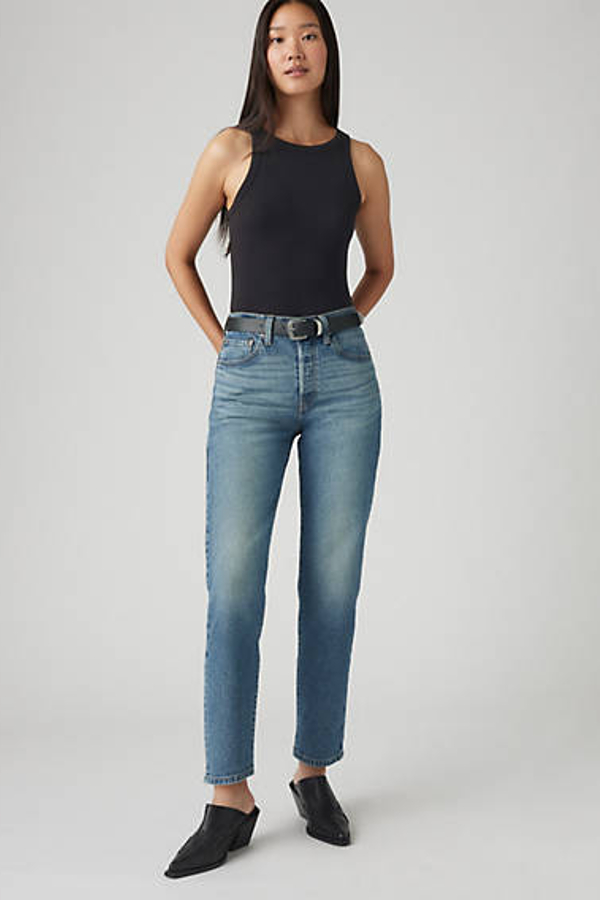 Levi' Jean 501 Crop Femme / Eather Now 25X30