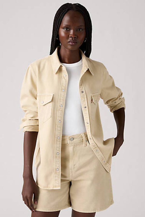 Levi' Chemise Western Essential Femme / Spacey Rice Top