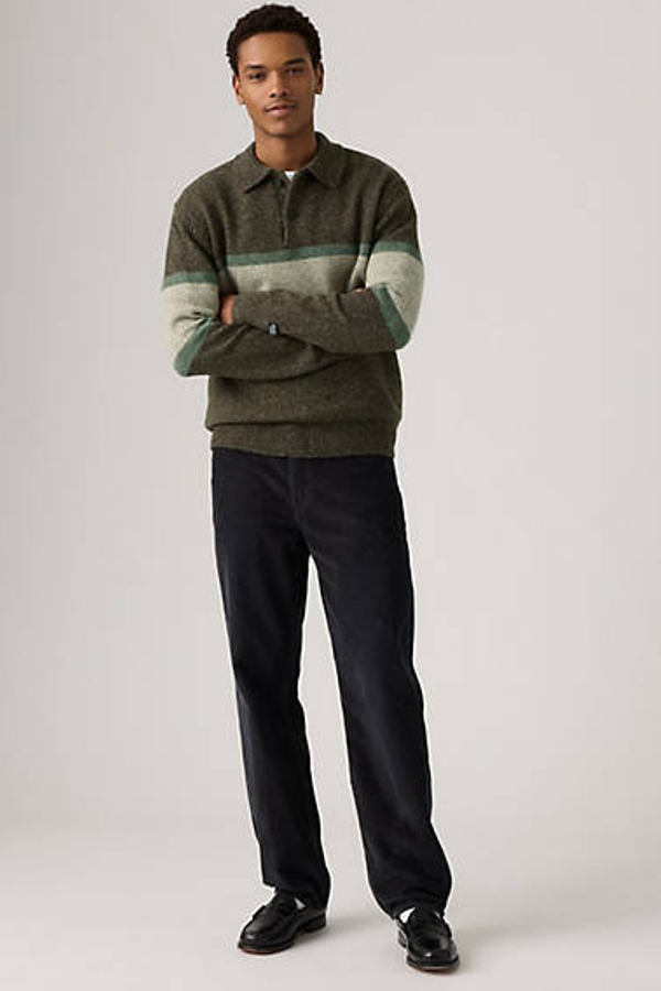 Levi' Jean 568 Loose Straight Homme / Cozy Phantom Cord 28X32