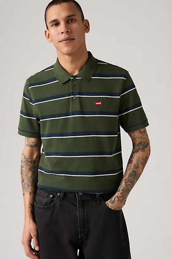 Levi' Polo Housemark Homme / Alden Stripe Duffel Bag Pique