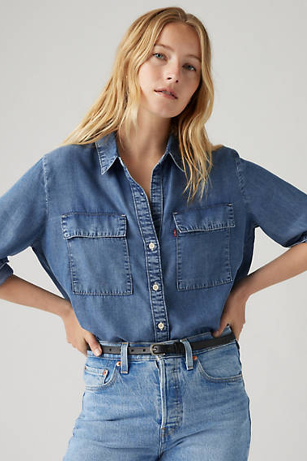 Levi' Chemise Utilitaire Doreen Lightweight Femme / In Patches 2