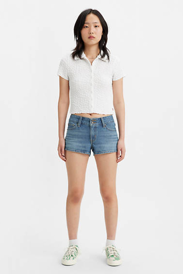 Levi's Short Hyper Bas - Femme - Bleu / Queen Of Kings - 23