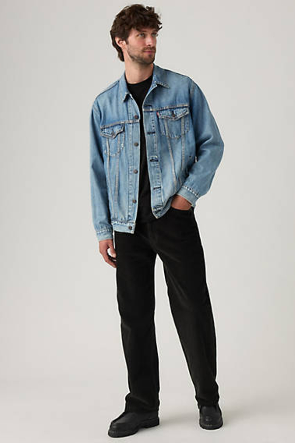 Levi' Jean 565 Loose Straight Homme / Meteorite Cord 30X32