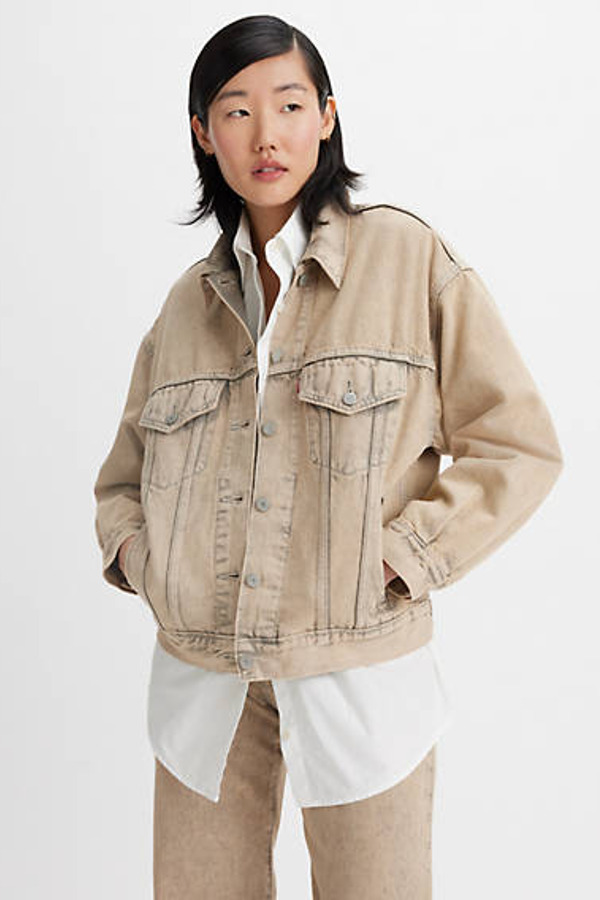 Levi's Veste Trucker '90 - Femme - Beige / Coastal Khaki Trucker - M