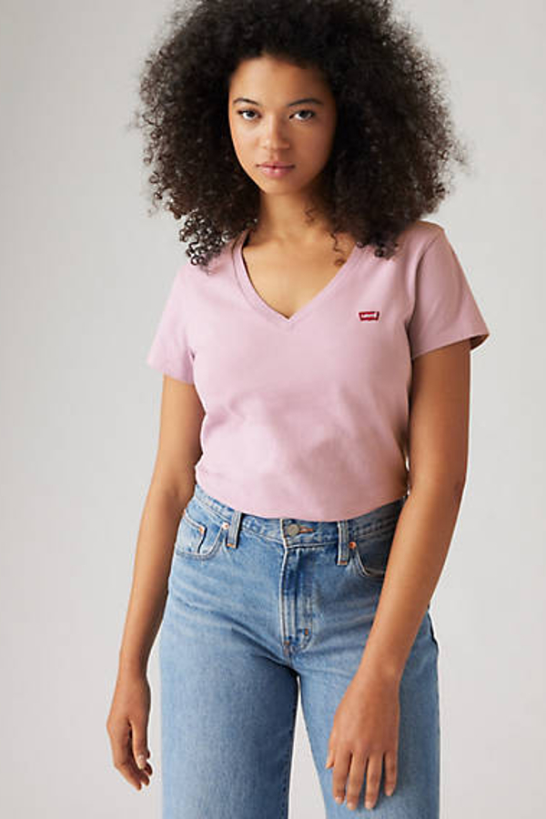 Levi' T Shirt Perfect Col V Femme / Fragrant