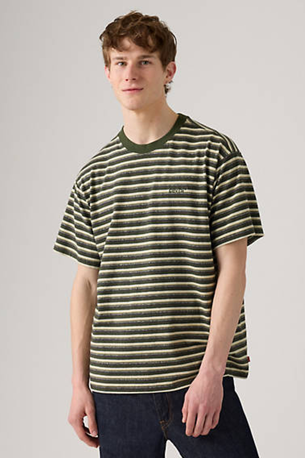 Levi' T Shirt Vintage Tab Homme / Whitaker Stripe Duffel Bag Jersey