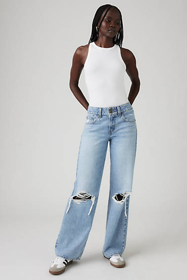 Levi' Jean Superlow Loose Femme / Table Talk W Dx 24X32