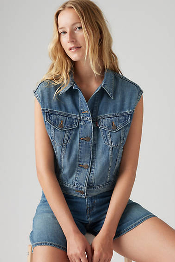 Levi' Gilet Shrunken 90' Femme / Stop Flaxing Vest