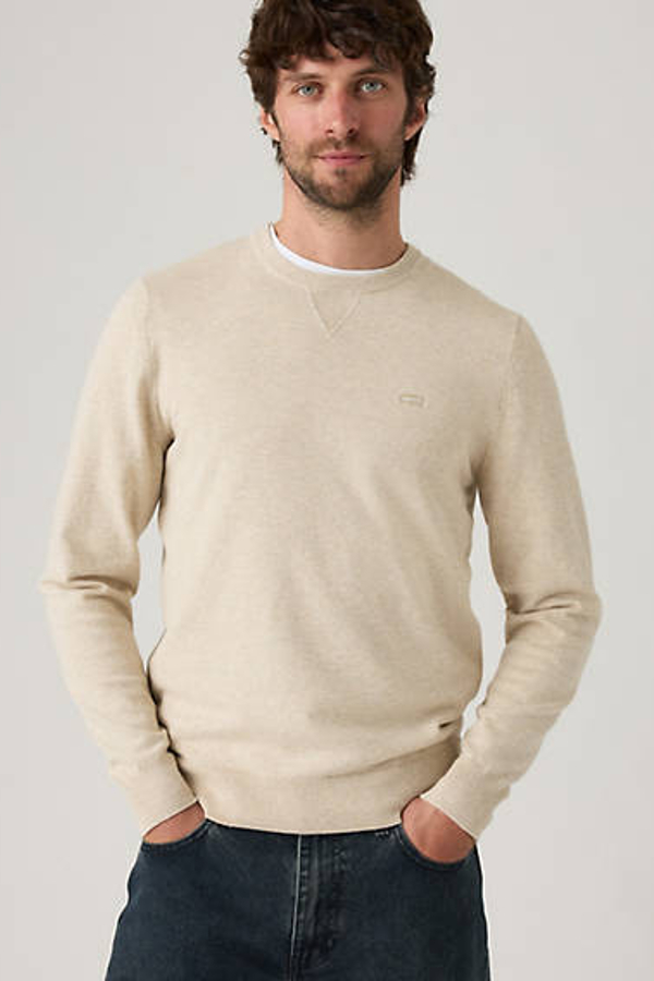 Levi' Pull Over Lightweight Housemark Homme Neutral / Peppercorn Heather