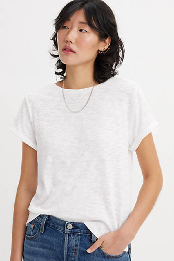Levi' T Shirt Margot Femme / Egret