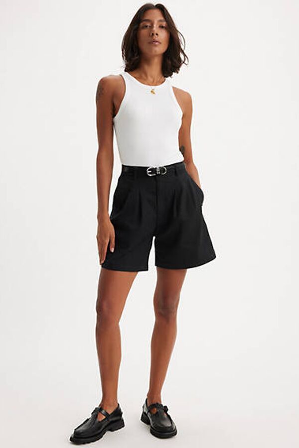 Levi's Short Ville À Pinces - Femme - Noir / Caviar - 24