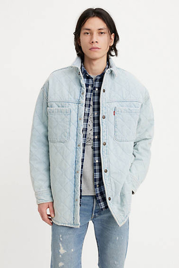 Levi's Surchemise Ingleside - Homme - Bleu / Badu Stonewash - L