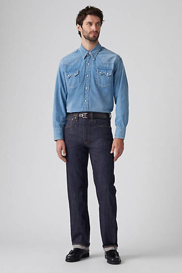 Levi's Vintage Clothing Jean 501 1947 - Homme - Bleu / Lvc 1947 Organic Rinse - 32X32