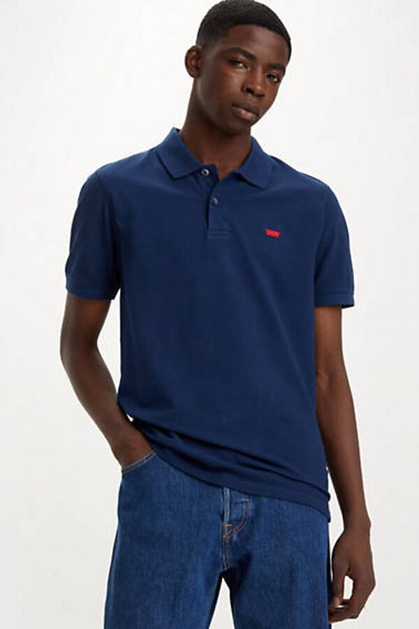 Levi's Polo Housemark Slim - Homme - Bleu / Naval Academy - XL