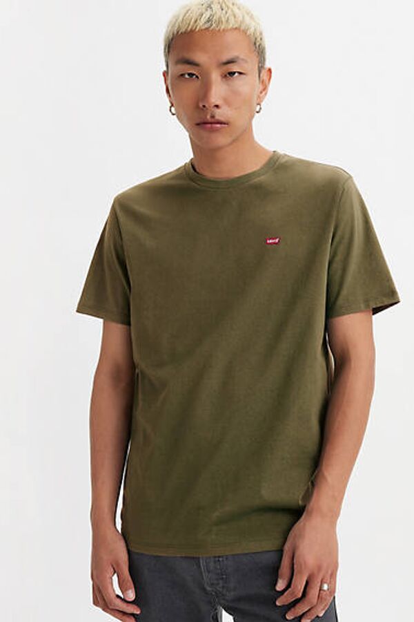Levi's T Shirt Housemark Original - Homme - Vert / Olive Night - XL