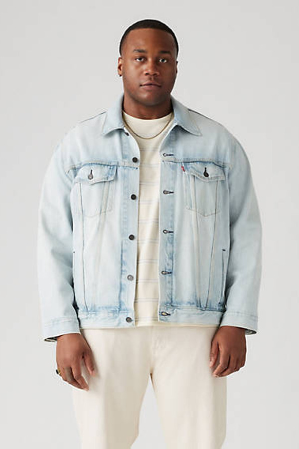 Levi's Veste Veste Trucker (Grandes Tailles) - Homme - Bleu / Light Trucker - 4XL