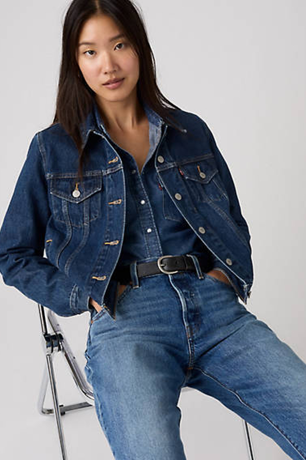 Levi' Veste Trucker Original Femme / Authentic