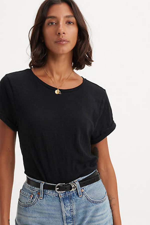 Levi's T Shirt Margot - Femme - Noir / Caviar - XS