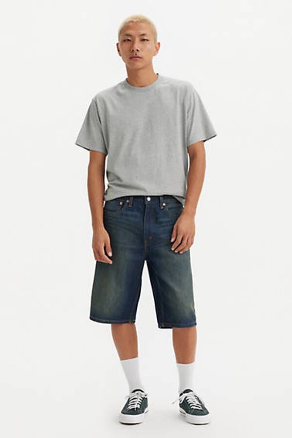 Levi's Short 469 Loose - Homme - Bleu / Springstein Short - 33X12