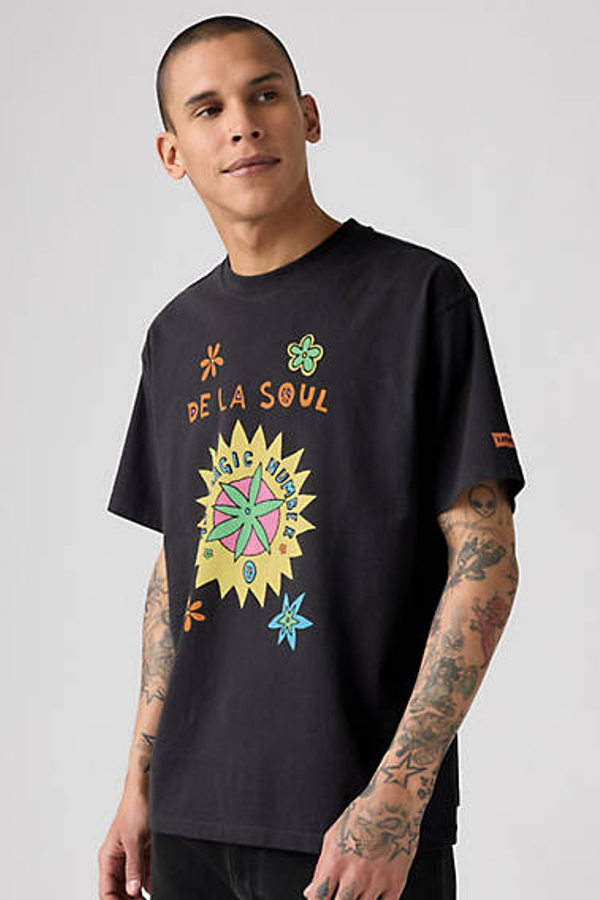 Levi' T Shirt De Groupe De La Soul Homme / De La Soul Magic Number Caviar