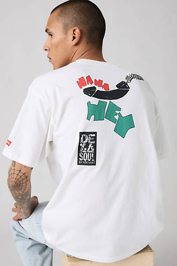Levi' T Shirt De Groupe De La Soul Homme / De La Soul Ring Ring