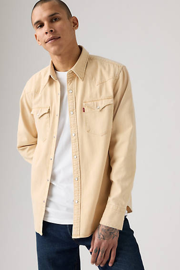 Levi' Chemise Western Barstow Standard Homme / Grass Is Gd