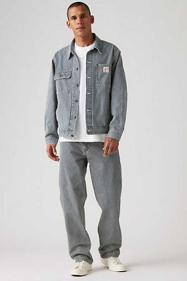 Levi' Jean 568 Loose Straight Carpenter Homme / Aged Rr Stripe 28X32