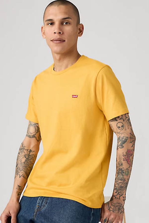 Levi' T Shirt Original Housemark Homme Jaune / Mineral Yellow Jersey